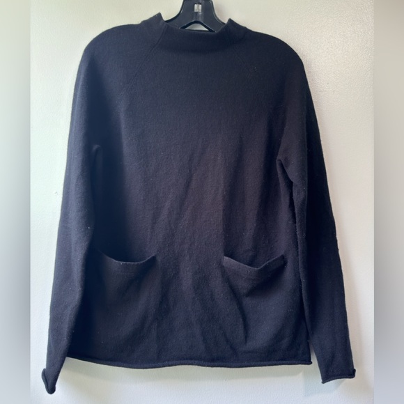 Allure Women's 100% Cashmere Black Sweater Sz XS - Picture 1 of 13